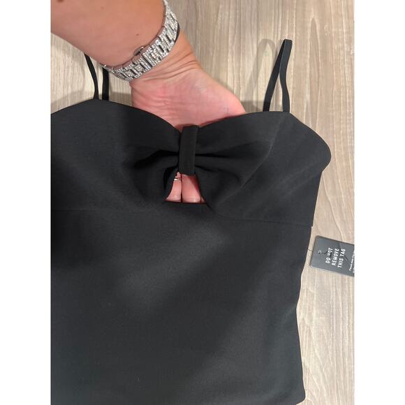 Express, New, Black bodysuit, Size‎ XS, 95% poly 5% spandex, KB2 - Picture 3 of 4